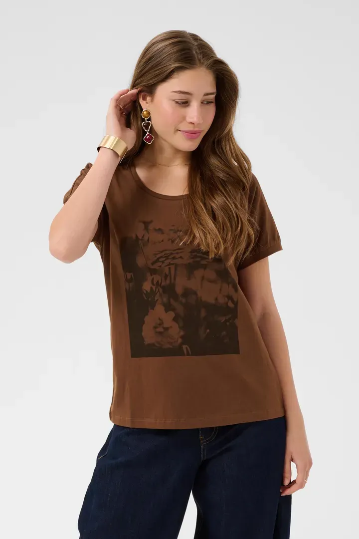 Malana T-shirt brown