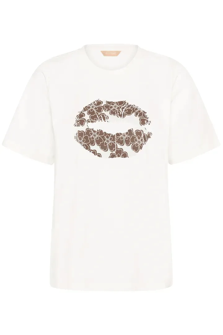 Cimo gith T-shirt soft white