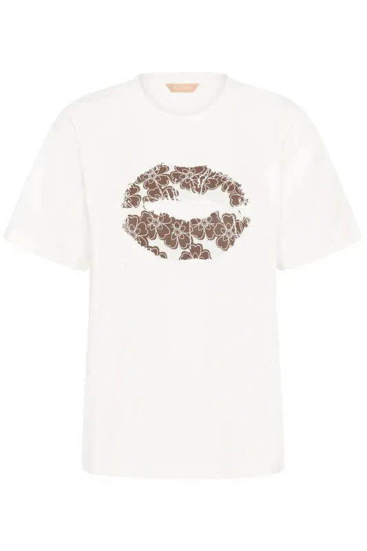 Cimo gith T-shirt soft white