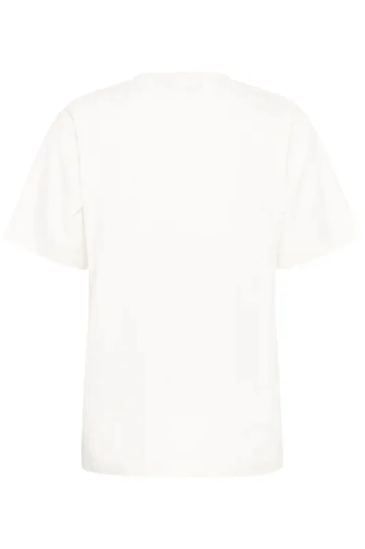 Cimo gith T-shirt soft white