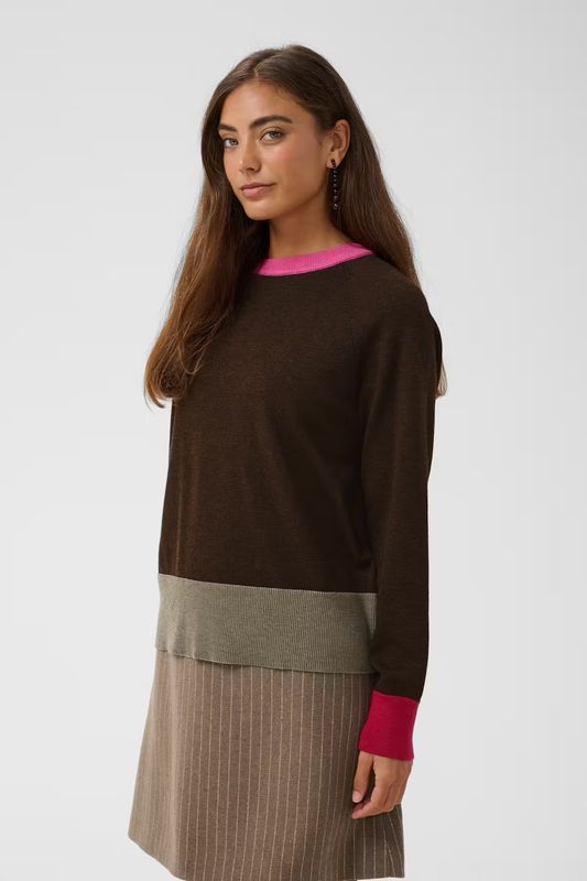 Clare Annemarie jumper brown