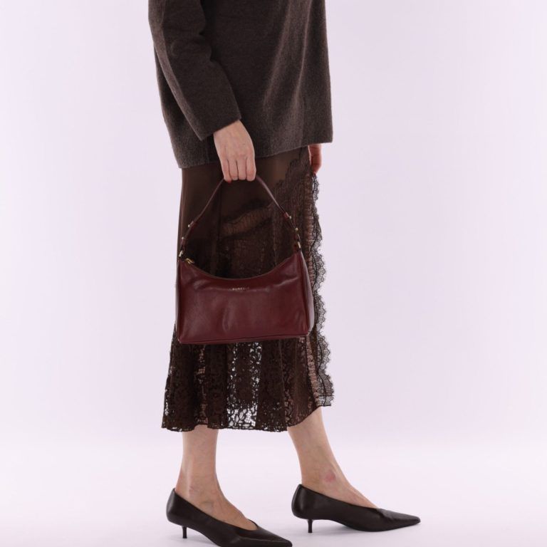 Fine florence shoulderbag burgundy
