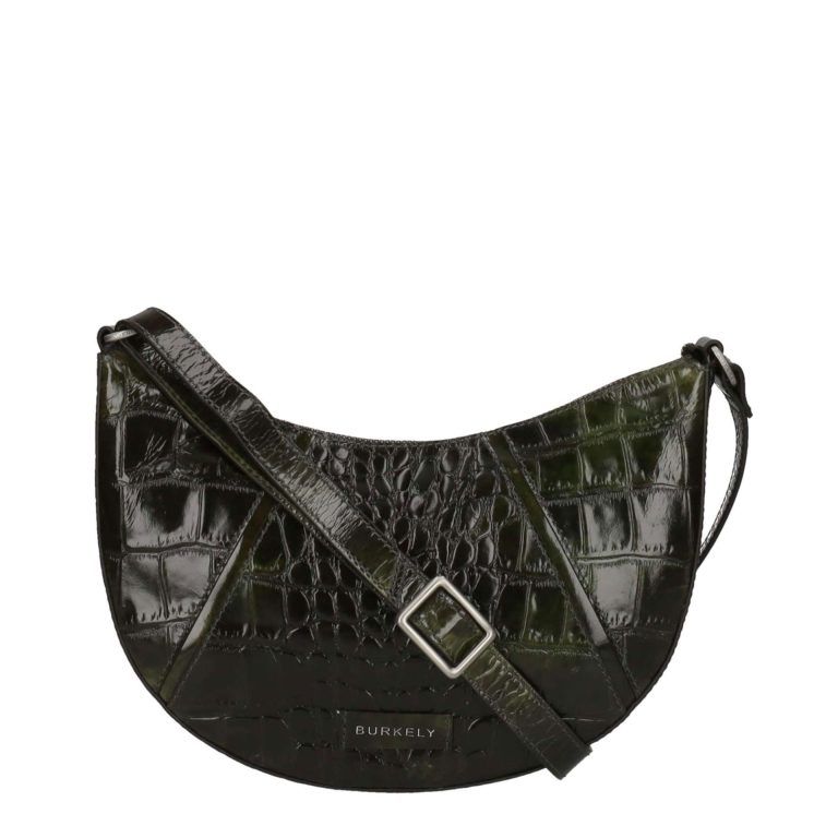 Cool colbie round crossbody bag olive green