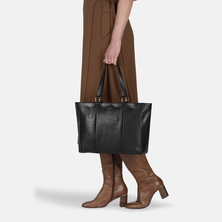 Fine florence workbag black