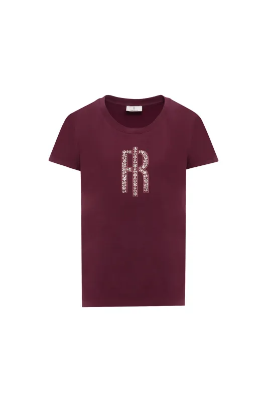 T-shirt slim fit cream