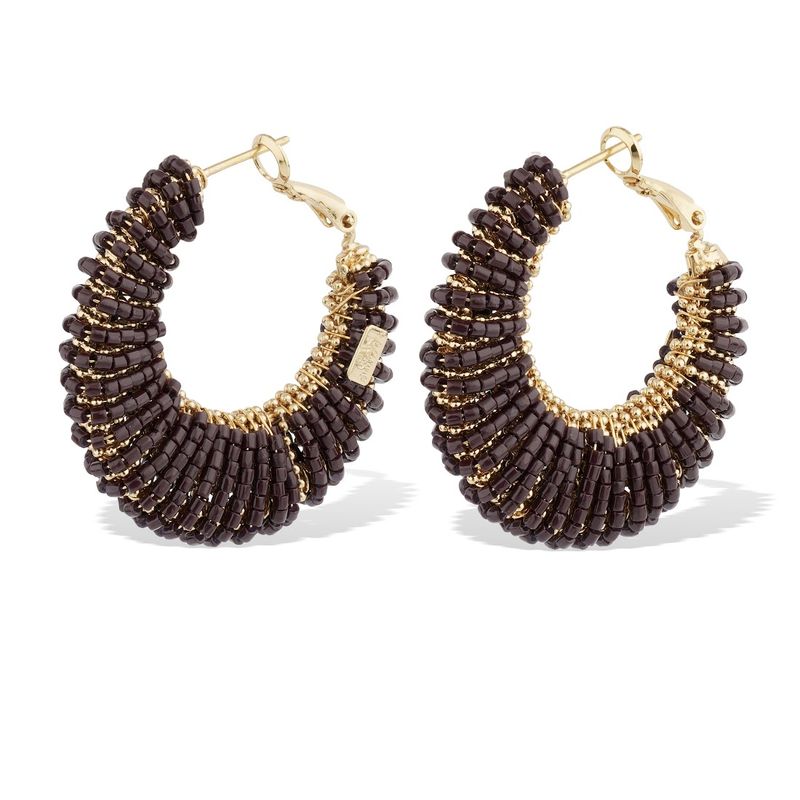 Izzia earrings brown