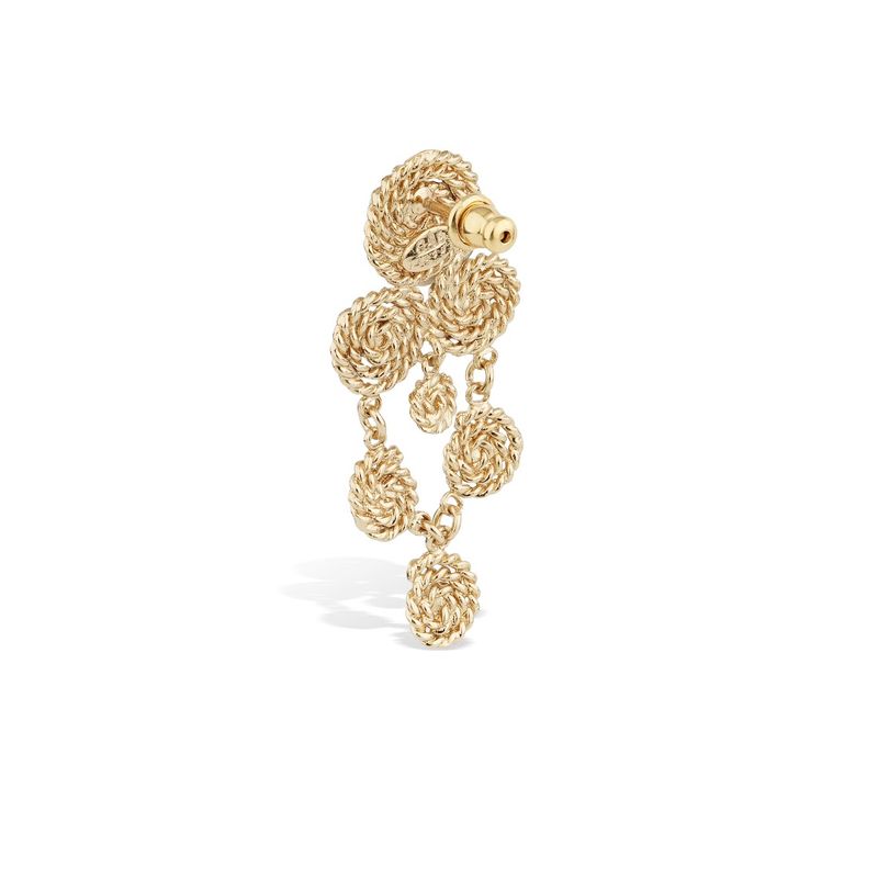 Mistral gold chandelier earrings
