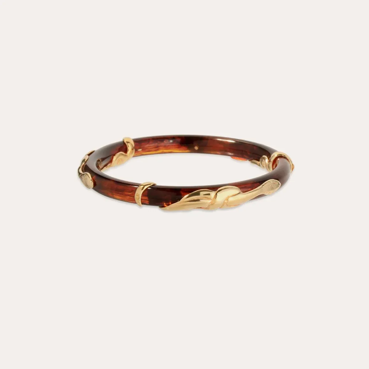Cobra bracelet tortoise brown