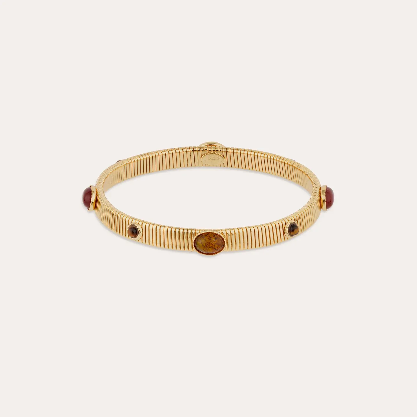 Strada gold bracelet brown multi