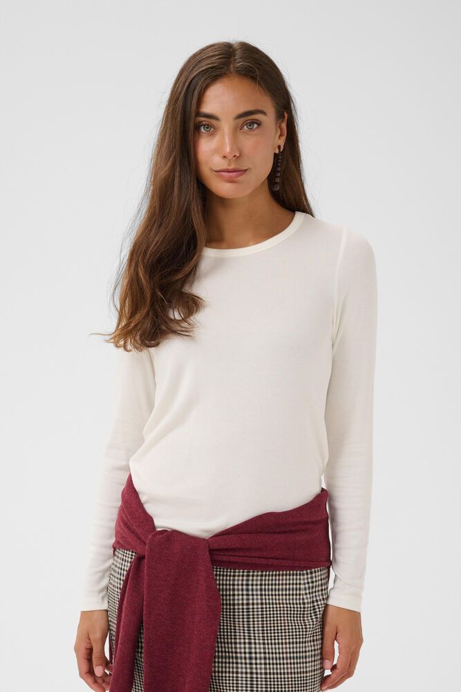 Nia long sleeve t-shirt white