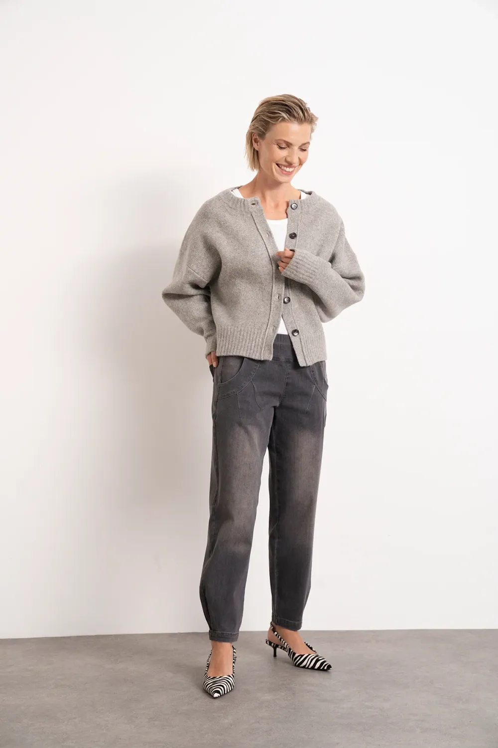 Rachell  denim jeans slate grey