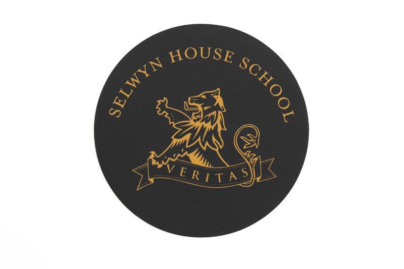 Sticker - Selwyn House Crest Round