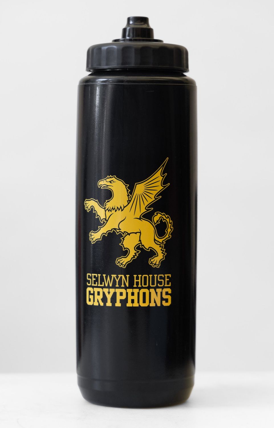 Squeeze Water Bottle Black (1000 ml/33 oz)