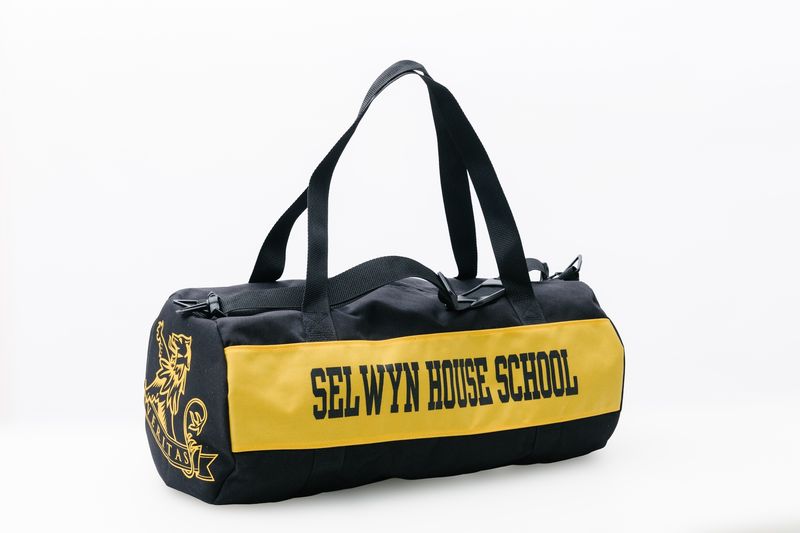 Canvas Rogue Wear Medium Round End Duffel Bag (11" H X 22" Long)