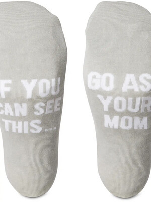 Ask Mom Men’s Cotton Blend Sock