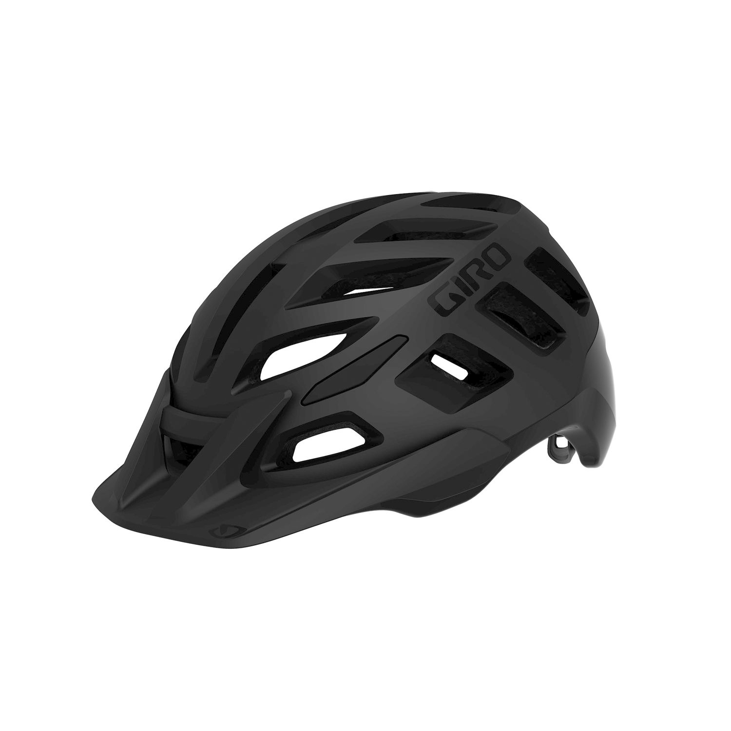 Radix Mips, Color: Matte Black, Size: S