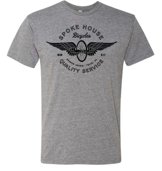 Spoke House T-Shirt Wheel and Wings