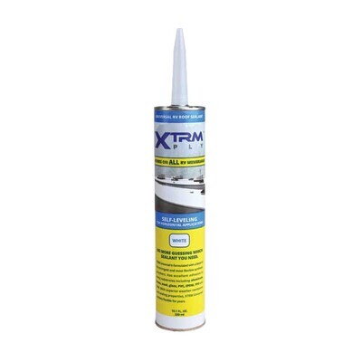 XTRM Universal Sealant Self-Leveling White 10.1 OZ Tube