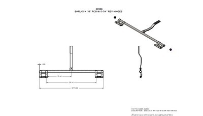 36" Barlock Assembly