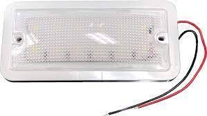 3&quot; x 6&quot; Rectangle Dome LED White 12 Diode
