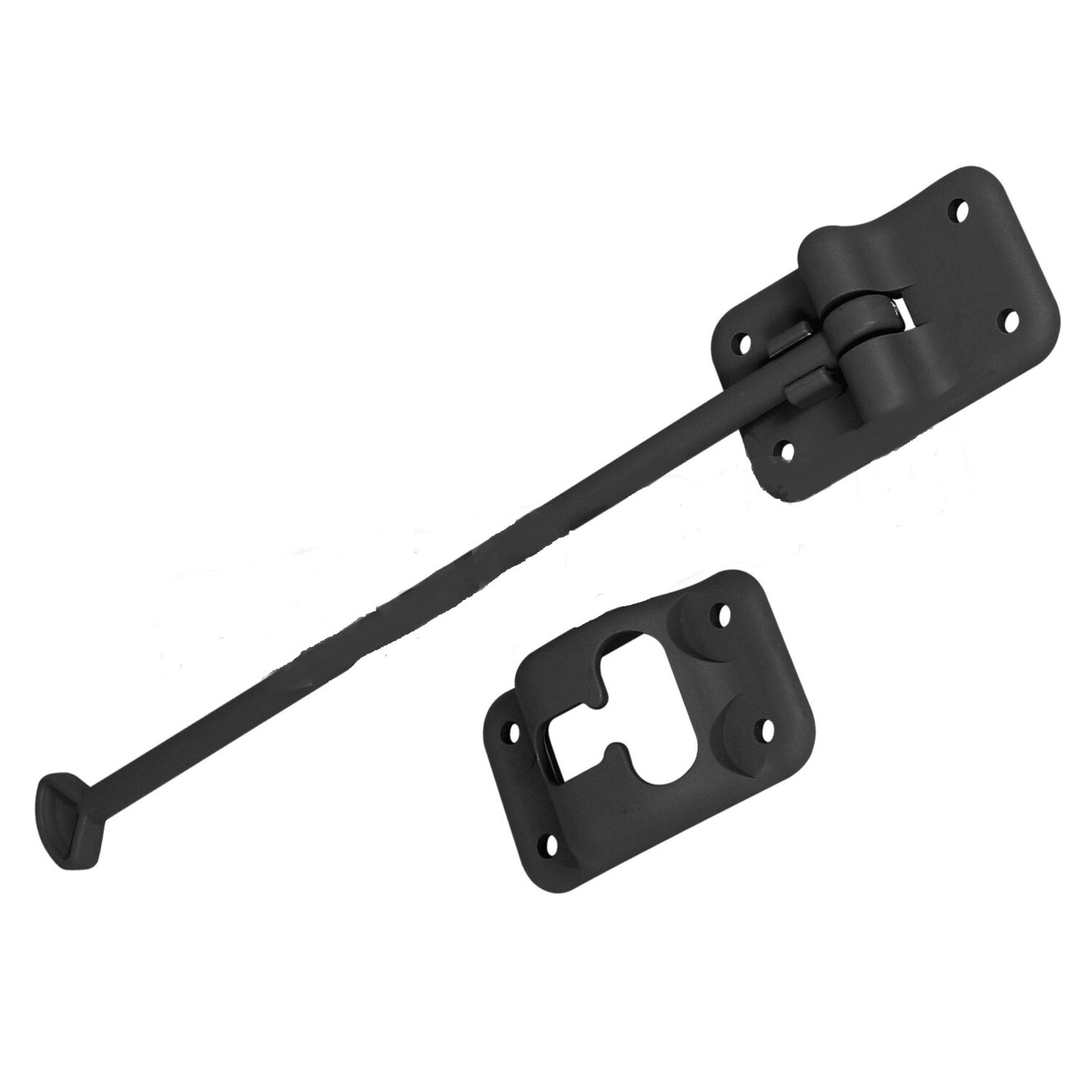10&quot; Black Door Catch  (630BK)