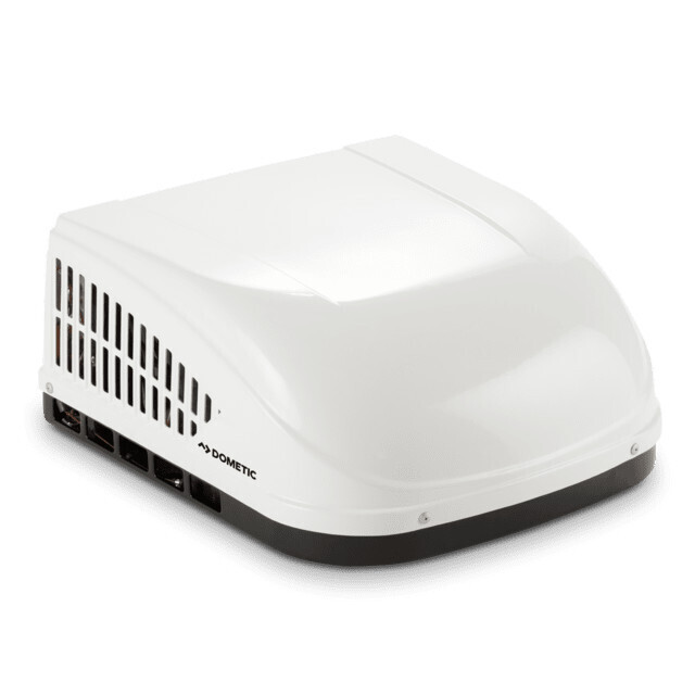 Dometic Brisk II Air Conditioner 15,000 BTU W/ Heat Pump Standard Profile Rooftop Heat Pump, Ducted or Non-Ducted Application White (B59196.XX1C0)