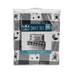 Camco Life is Better at the Campsite (53475) Bed Sheet Set, Bunk, Buffalo Plaid