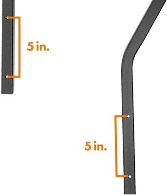 Morryde Hand Rail - for 4 Step Door (MRYSTP214-006H)