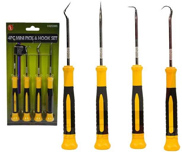 4pc Pick &amp; Hook Set