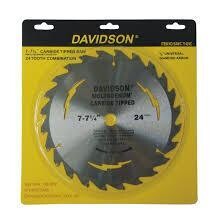 7-1/4" Carbide Saw Blade 24" Tooth