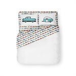 Life is Better at the Campsite (53299) RV Bed Sheet Set, RV Queen, Multi-Color