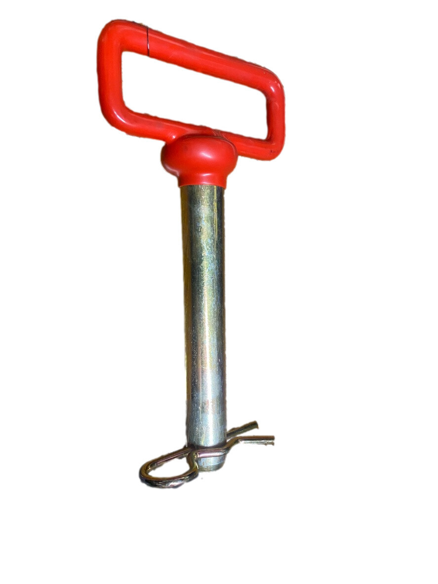 Receiver Pin 3/4&quot; x 5.5&quot; Red Coated Top w/Pin (CZTRP3/4)