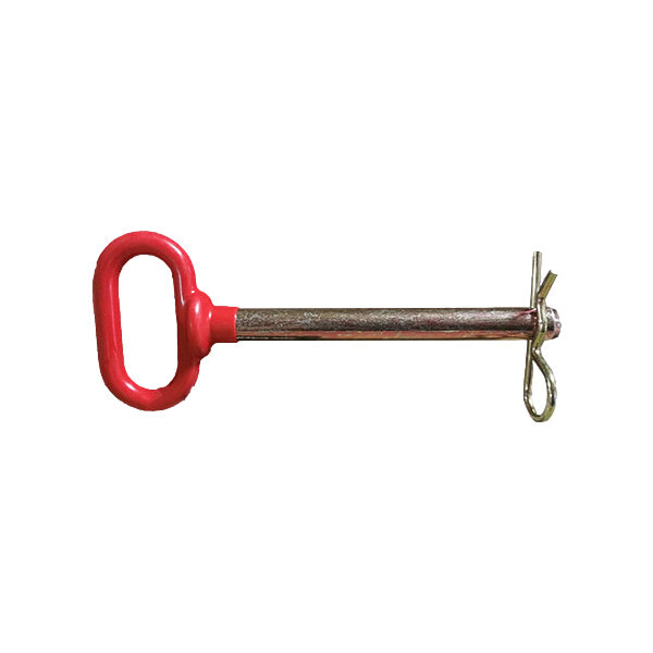 Receiver Pin 1/2&quot; x 5.5&quot; Red Coated Top w/Pin (CZTRP1/2)
