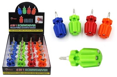 6 in 1 Compact Screwdriver