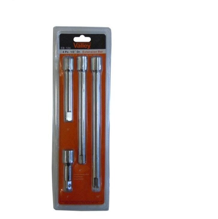 4pc 1/2&quot; Extension Bar