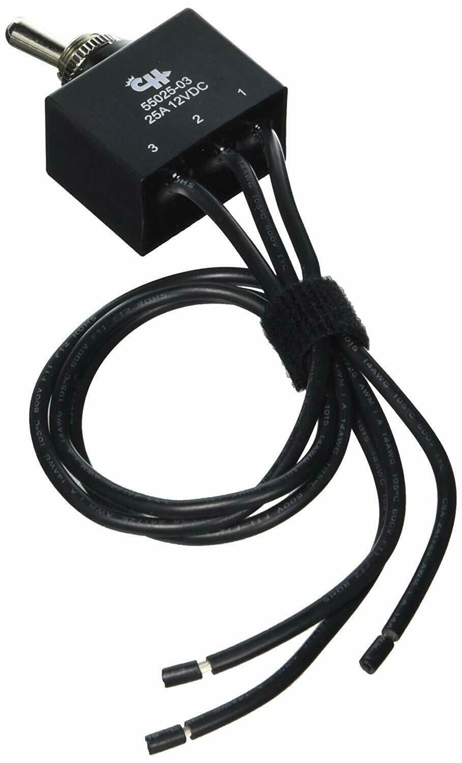 Cole Hersee 55025-03-BP SPDT Toggle Switch (On-On Sealed)