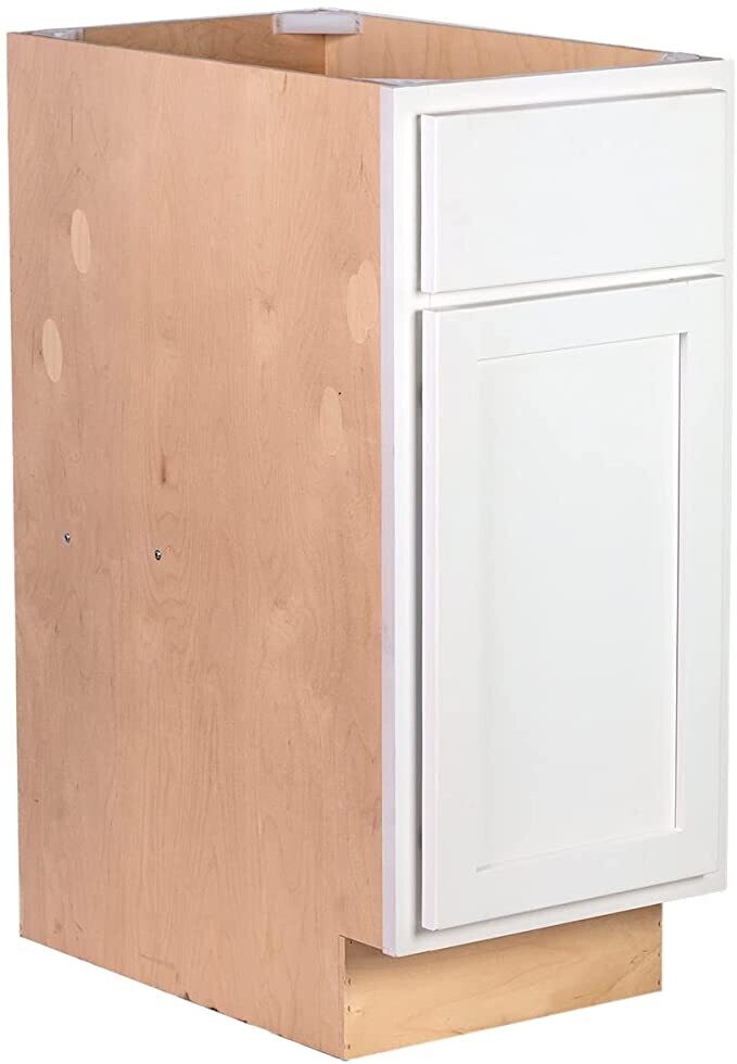 Base 18" Maple Polar White