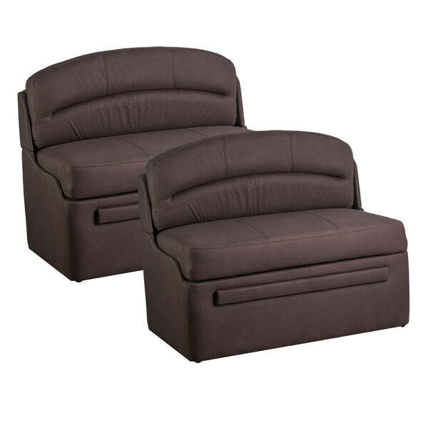 RV Dinette Booth Set - 44" Chocolate