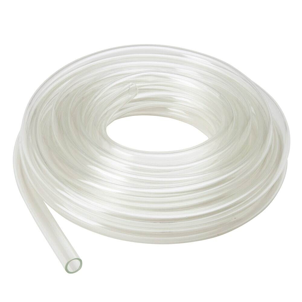 Clear Vinyl Tubing 1/2&quot; ID x .750&quot; OD (X-PVC7160) w/Poly Spring (By the Foot)