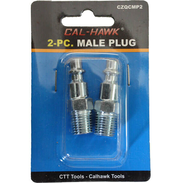 2pc Male Plug 1/4&quot; NPT