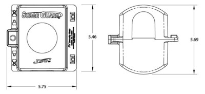 Surge Guard 34590 Universal Lock Hasp