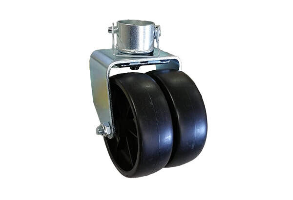6&quot; Drop-Leg Trailer Jack Dual Wheel