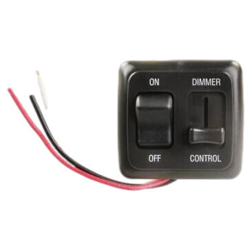 Dimmer On/Off Switch W/Bezel Black (AH-SLD-5-HS01)