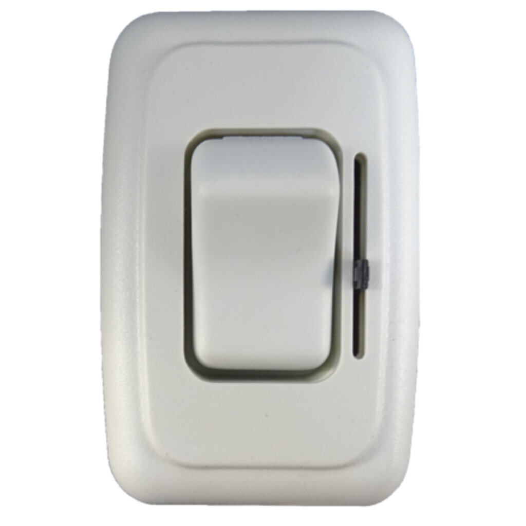 Single High-Side LED Slide Dimmer Switch Assembly White (AH-SLD1-1-HS001)