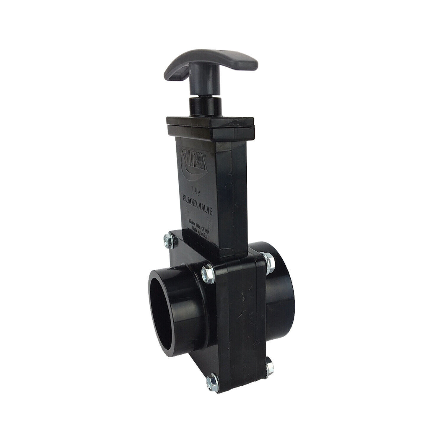 Valterra 1 1/2&quot; Dump Valve RV Drain Sewer Waste Valve Assembly Hub Spigot VALT1001C