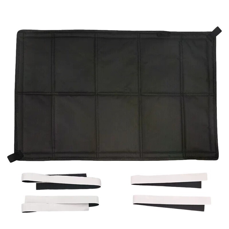 Magnetic RV Door Window Shade 16&quot; x 24&quot; Black (RVCV1624S)