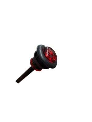 3/4&quot; Waterproof LED Mini Red Lens Red Diode (S34-RR09-1)