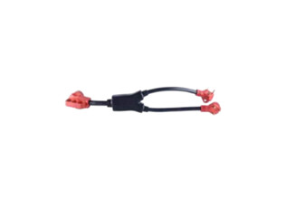 (RVYA3030-50) RV Y Adapter Two 30A Male Plugs to 50A Female Connector