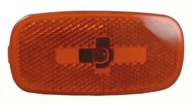 ***CLEARANCE**J-626-AW Incandescent 4 x 2 Marker Amber/White Base
