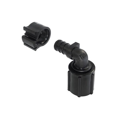 Flair-It PEXLock 1/2 in. PEX x 1/2 in. Dia. FPT Swivel Elbow W/Clamp (30816)